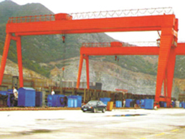 A型双梁吊钩门式起重机